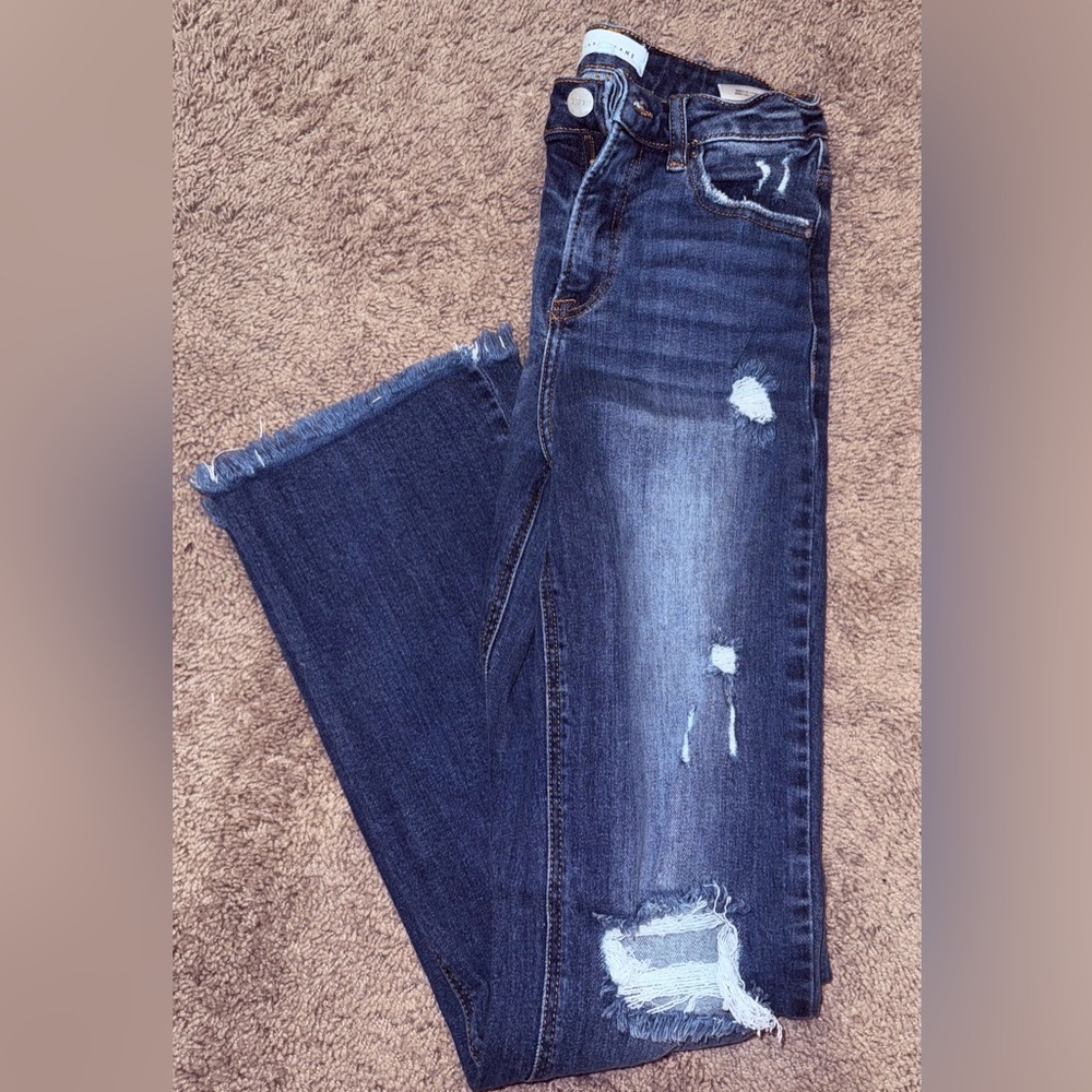 Distressed Blue Women's Jeans